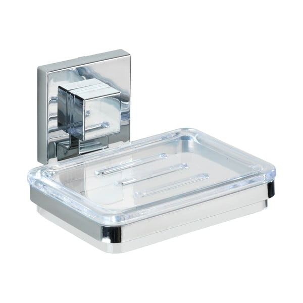 Portasapone autoportante Vacuum-Loc, 12 x 12 cm Quadro - Wenko-image-3