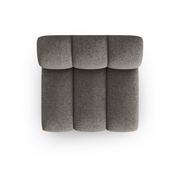 Divano componibile in grigio scuro (solo con parte centrale) Lupine – Micadoni Home-image-2