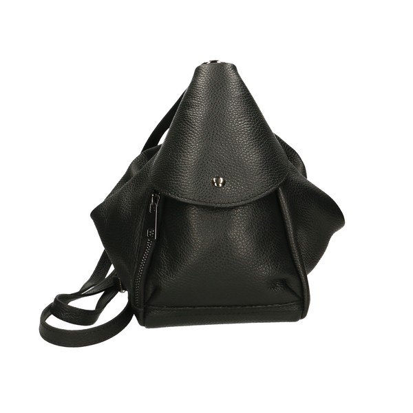 Zaino in pelle nera - Chicca Borse