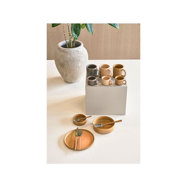 Set di 2 ciotole in porcellana arancione ø 15,5 cm Fjord - Villa Collection-image-2