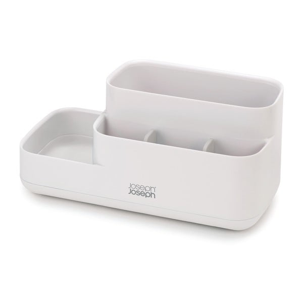 Organizzatore da bagno in plastica beige per cosmetici EasyStore Caddy - Joseph Joseph