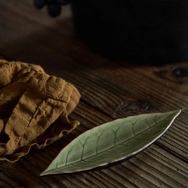 Ciotola in gres verde chiaro, lunghezza 18 cm Riviera - Costa Nova-image-1