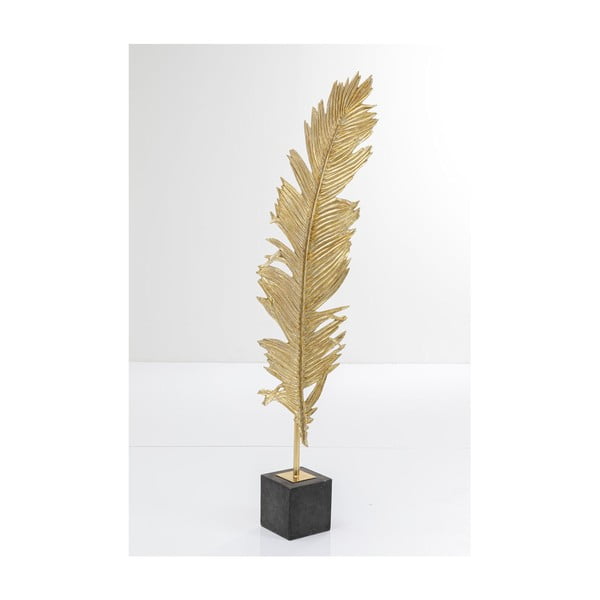 Decorazione in oro a forma di piuma , 147 cm Feather - Kare Design