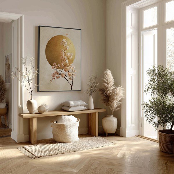 Dipinto stampato con cornice inclusa 60x80 cm Cherry Blossoms – Styler-image-2