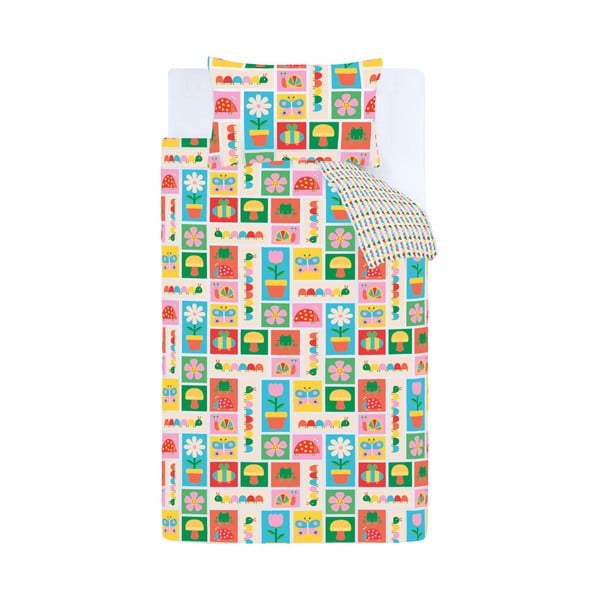 Biancheria da letto per bambini per letto matrimoniale 200x200 cm Curious Caterpillar – Catherine Lansfield