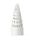 Portacandele natalizio in ceramica bianca Lighthouse, ø 9 cm Urbania Lighthouse High Tower - Kähler Design