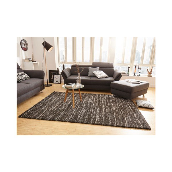 Tappeto grigio scuro Nomadic, 120 x 170 cm - Mint Rugs-image-1