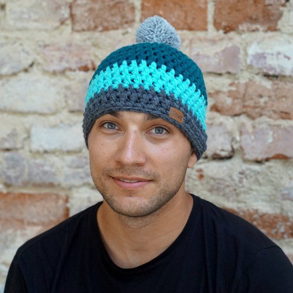 Cappello lavorato a mano all'uncinetto Mike - DOKE-image-1