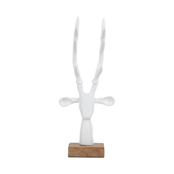 Statua in metallo (altezza 34 cm) Reindeer Head - PT LIVING-image-3