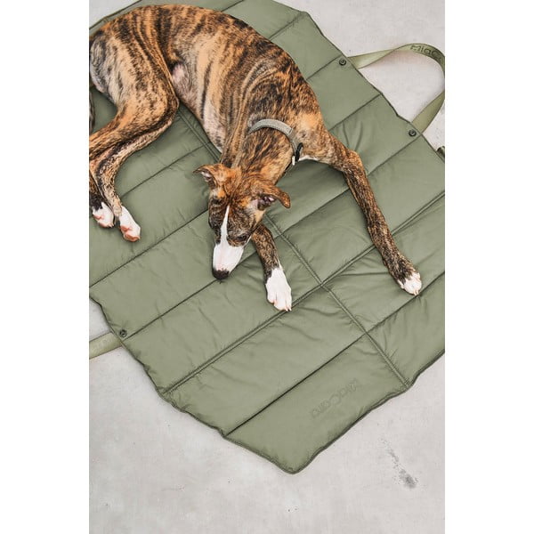 Letto da viaggio verde per cani 70x100 cm Strada Grolive M - MiaCara-image-2