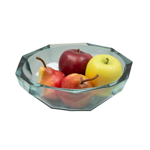 Ciotola in vetro riciclato blu Pietra, ø 25 cm - Mauro Ferretti-image-2