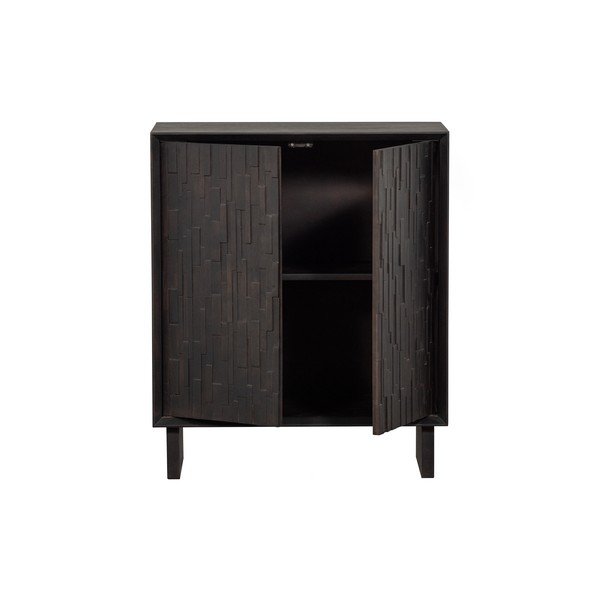 Mobile in legno di mango marrone scuro 80x95 cm Til - Basiclabel-image-3