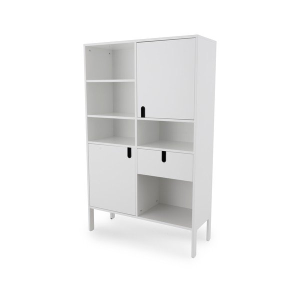 Libreria bianca 109x176 cm Uno - Tenzo-image-2