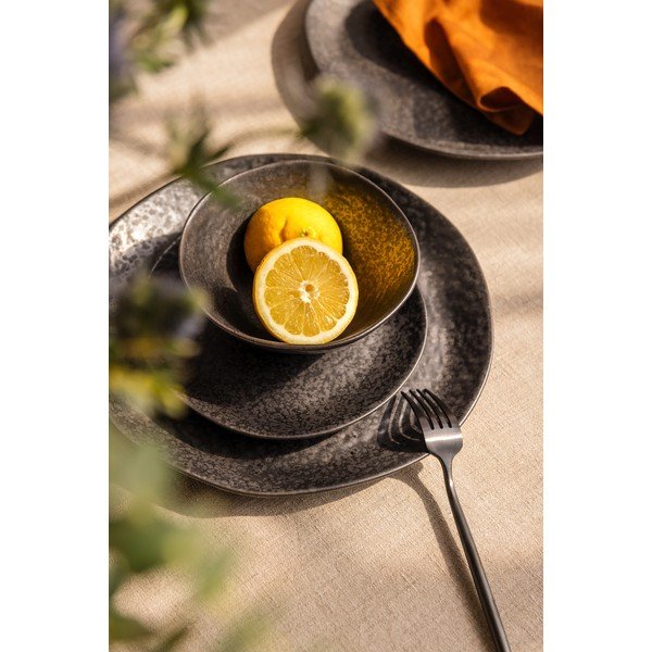 Set da pranzo in pietra 18 pz Dark Moon – Bonami Selection-image-3