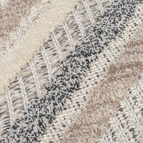 Tappeto greige lavabile 78x150 cm Beckett – Flair Rugs-image-3