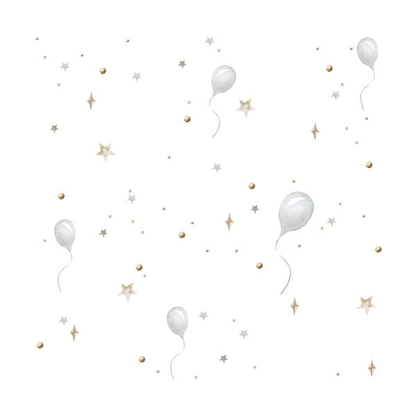 Carta da parati per bambini 100 cm x 280 cm Balloons - Dekornik