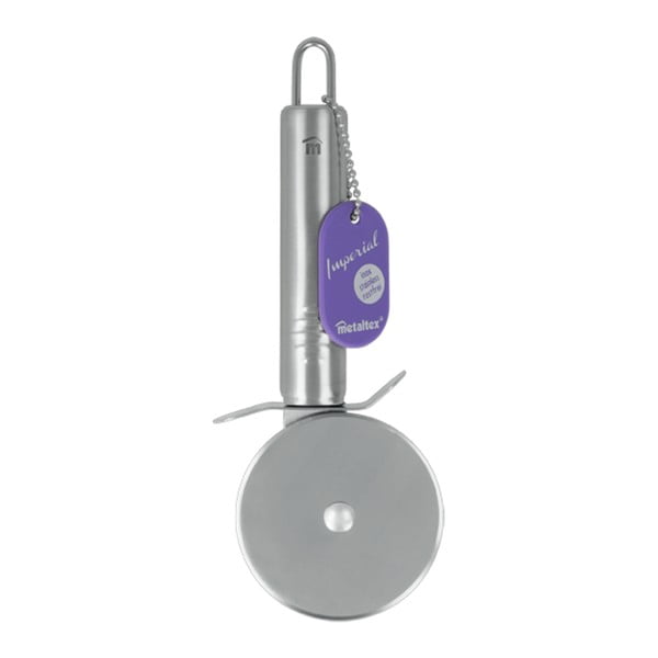 Tagliapizza in acciaio inox Pizza, lunghezza 19 cm - Metaltex-image-1