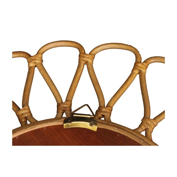 Specchio da parete in rattan Ratta - WOOX LIVING-image-2