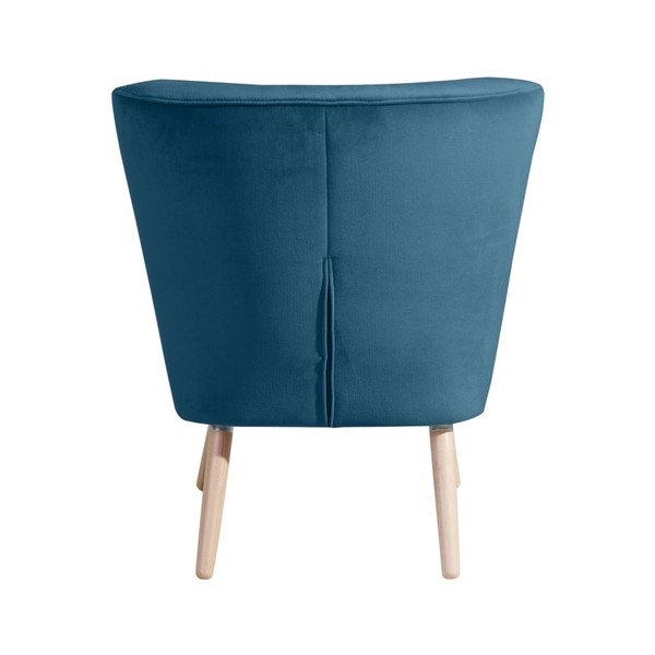 Poltrona blu Neele Velvet - Max Winzer-image-3