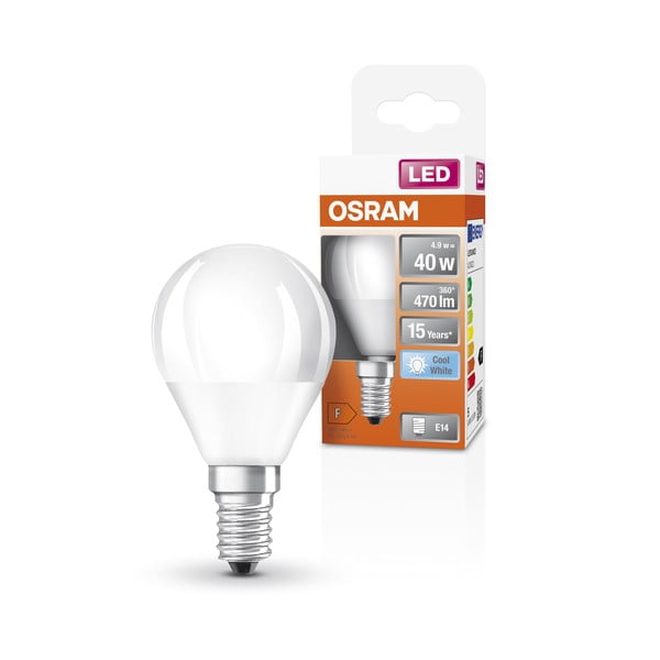 Lampadina LED neutra E14, 5 W - Candellux Lighting-image-4