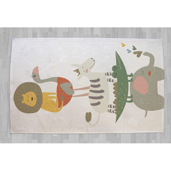 Tappeto per bambini , 195 x 135 cm Love Animals - Little Nice Things