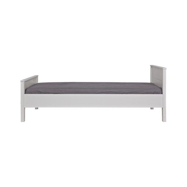 Bílá postel Jade WOOOD 90 x 200 cm