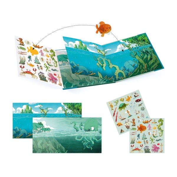 Set creativo Sea Sticker Story - Djeco