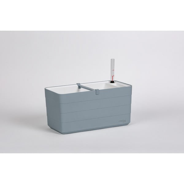 Fioriera in plastica con sistema di auto-irrigazione 39,5 cm Berberis – Plastia-image-1