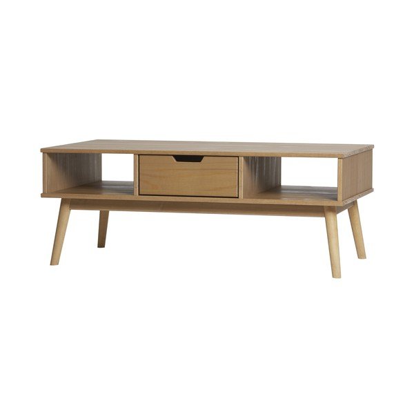 Tavolino in legno di pino massiccio Cusco - Marckeric-image-1