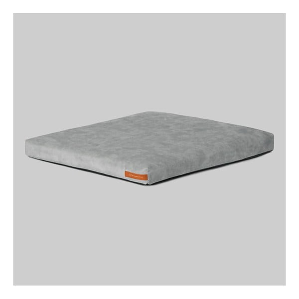 Materasso grigio chiaro per cane in ecopelle 60x70 cm SoftPET Eco L - Rexproduct-image-1