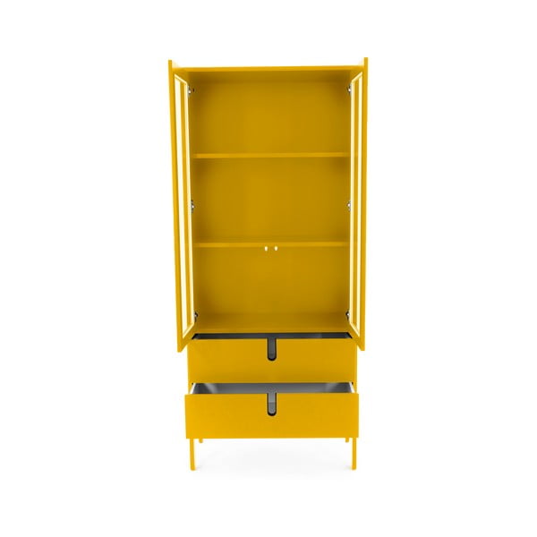 Vetrina gialla, larghezza 76 cm Uno - Tenzo-image-3