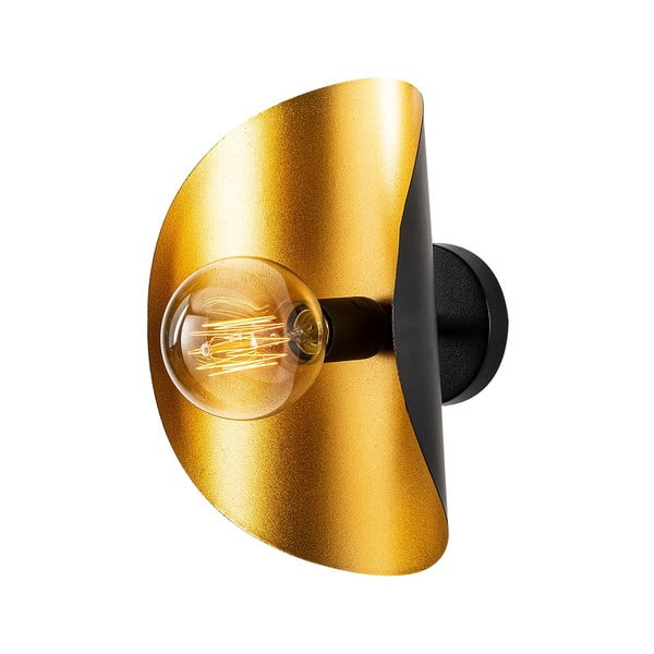 Lampada da parete nera/dorata Sivani – Opviq lights-image-2