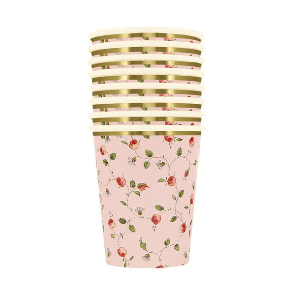 Bicchieri di carta monouso in set da 8 Ladurée Marie-Antoinette - Meri Meri-image-2