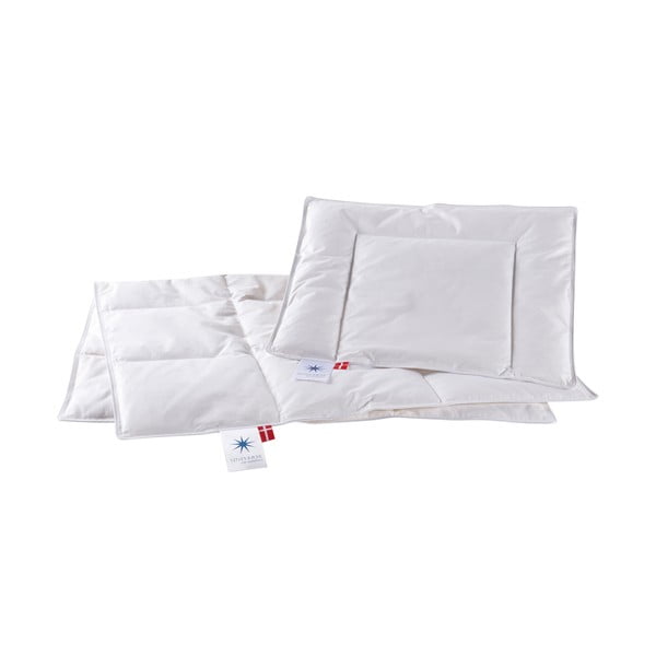 Cuscino con imbottitura in piume 40x45 cm Capella Baby – Universe of Sleeping-image-3