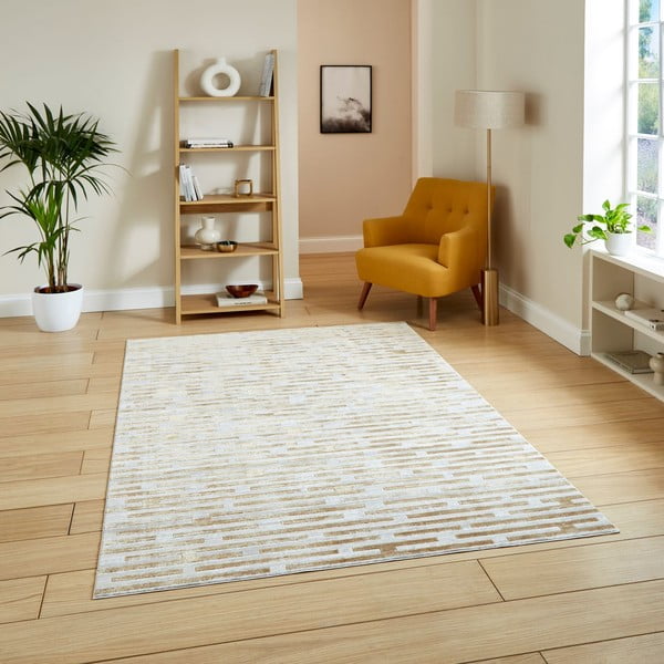 Tappeto beige 160x230 cm Mirage Beige – Think Rugs-image-1