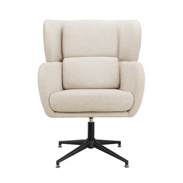 Poltrona in velluto bianco Vanessa - Støraa-image-3