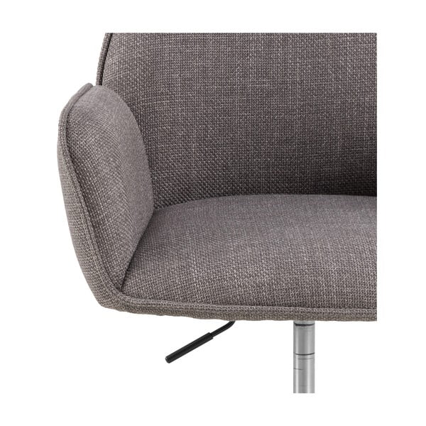 Sedia da ufficio grigia Glenda – Actona-image-1