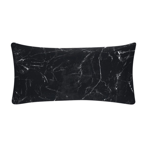 Set di 2 federe decorative in percalle di cotone nero , 40 x 80 cm Malin - Westwing Collection
