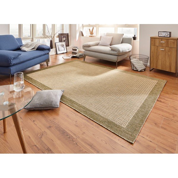 Tappeto verde/naturale 150x80 cm Simple - Hanse Home-image-1