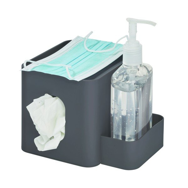 Scatola di carta velina grigia Caddy - iDesign-image-1