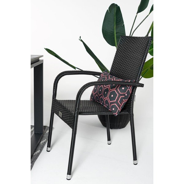 Set di 2 sedie da giardino nere in plastica Paris - Bonami Essentials-image-3