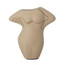Vaso in terracotta beige, altezza 16 cm Lulu - Bloomingville