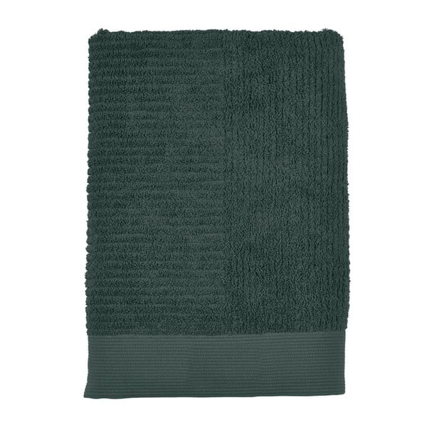 Asciugamano in cotone verde 140x70 cm Classic - Zone