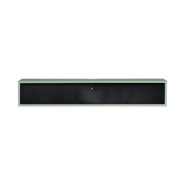 Mobile TV  verde chiaro e nero 133x22 cm Mistral - Hammel Furniture