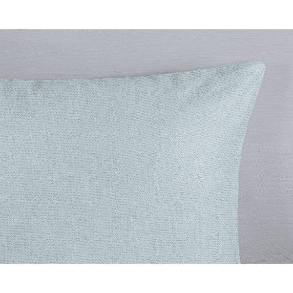 Set copripiumino e federa da bambini bianco/color salvia in flanella per letto singolo 140x200 cm Idun – Good Morning-image-2