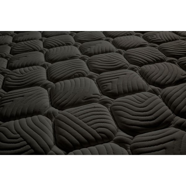 Materasso rigido/semirigido in schiuma reversibile 120x200 cm Air Black – Moonia-image-4
