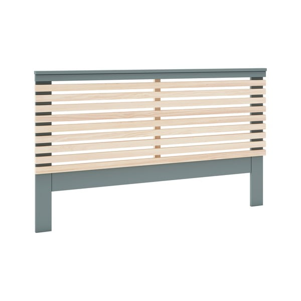 Testiera di colore naturale/verde polveroso con effetto pino 146x100 cm Pisco – Marckeric-image-3