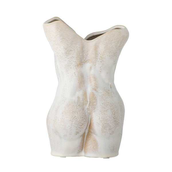 Vaso in gres crema Athena - Bloomingville-image-3