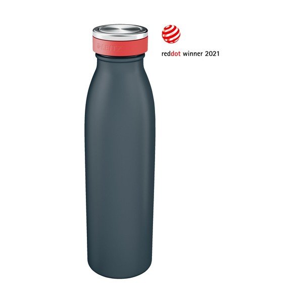 Bottiglia per acqua grigia, volume 0,5 l Cosy - Leitz-image-3