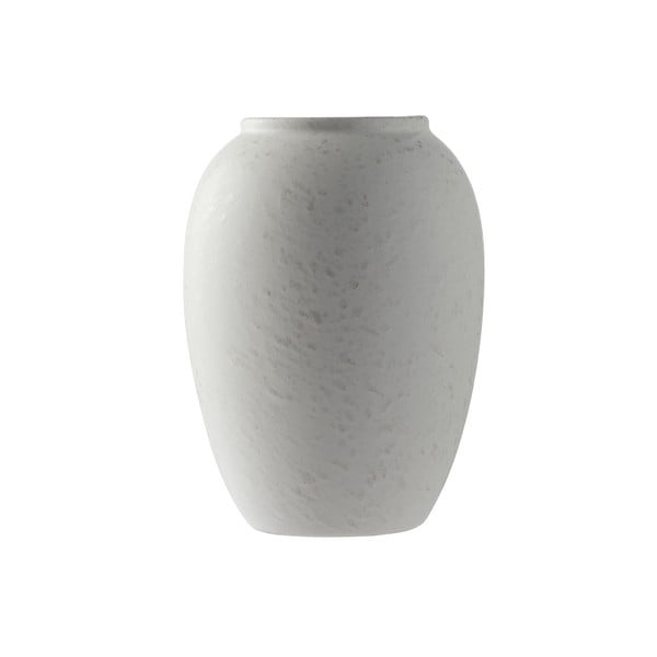 Vaso in gres bianco/naturale Matte - Bitz